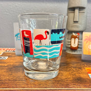 Tiki Docks Collage Mai Tai Glass