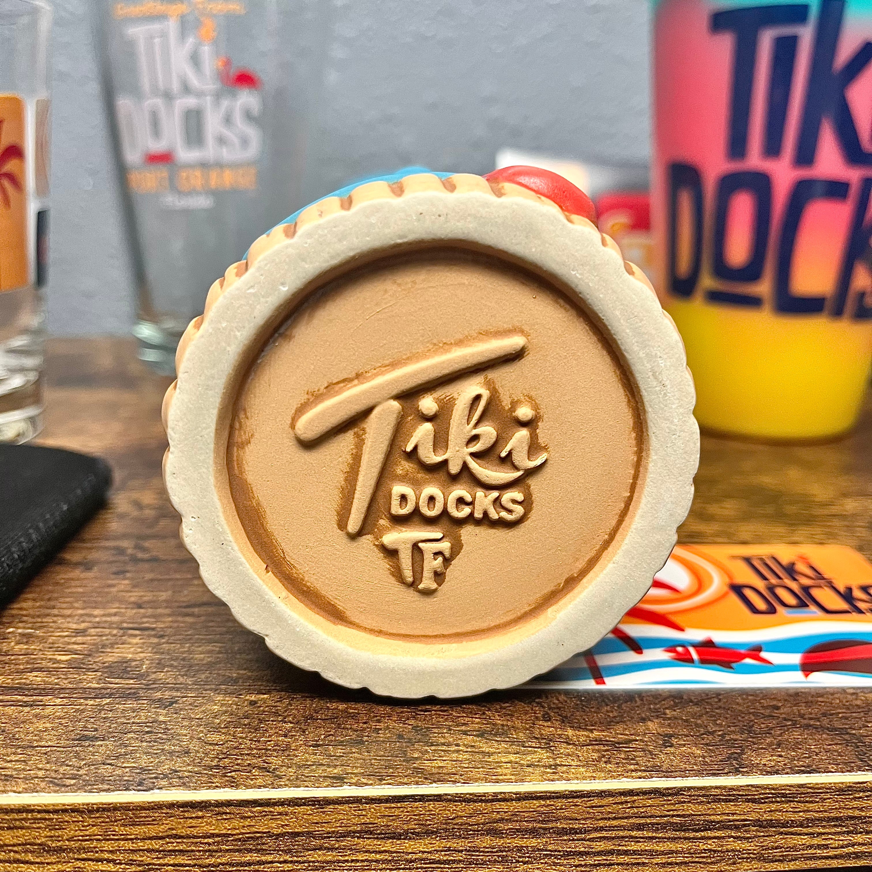 Chef Tiki Mug w/Swizzle Stick