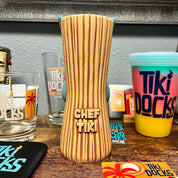 Chef Tiki Mug w/Swizzle Stick