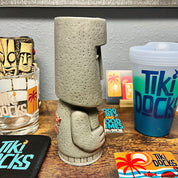 Tipsy Tiki & Tiki Bob Mug w/Swizzle Stick