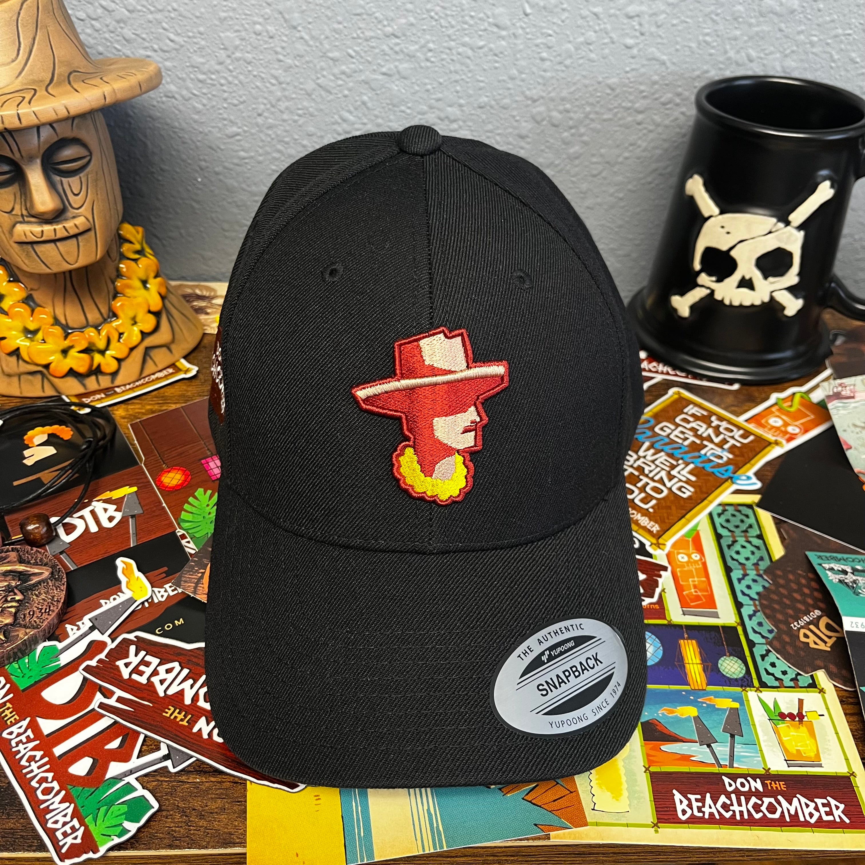 The Legend Returns Snapback Cap In Black
