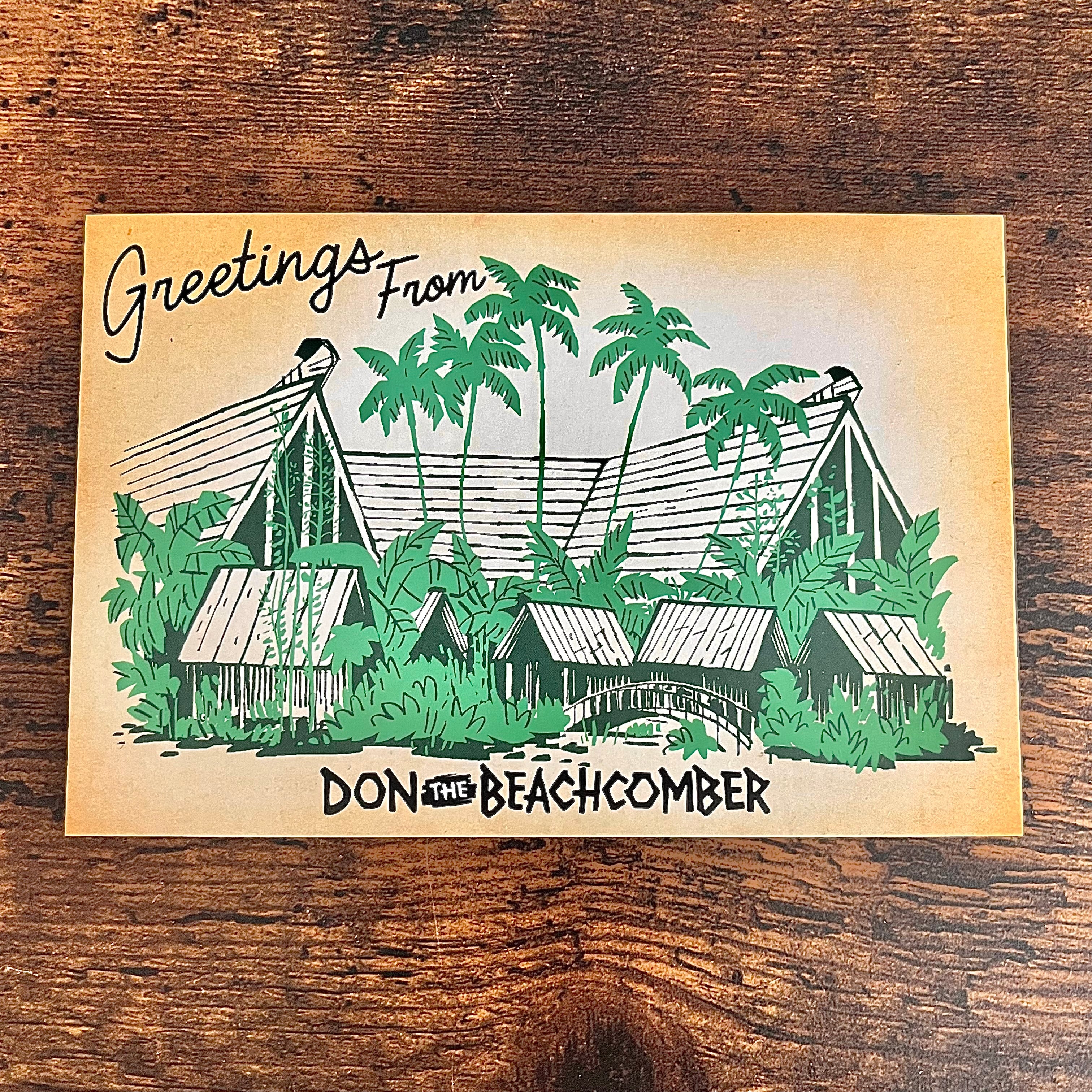 BOGO* Greetings From Don the Beachcomber Postcard