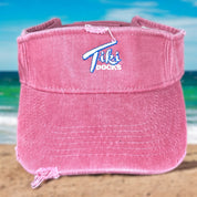 Tiki Docks Visor -Nautical Red