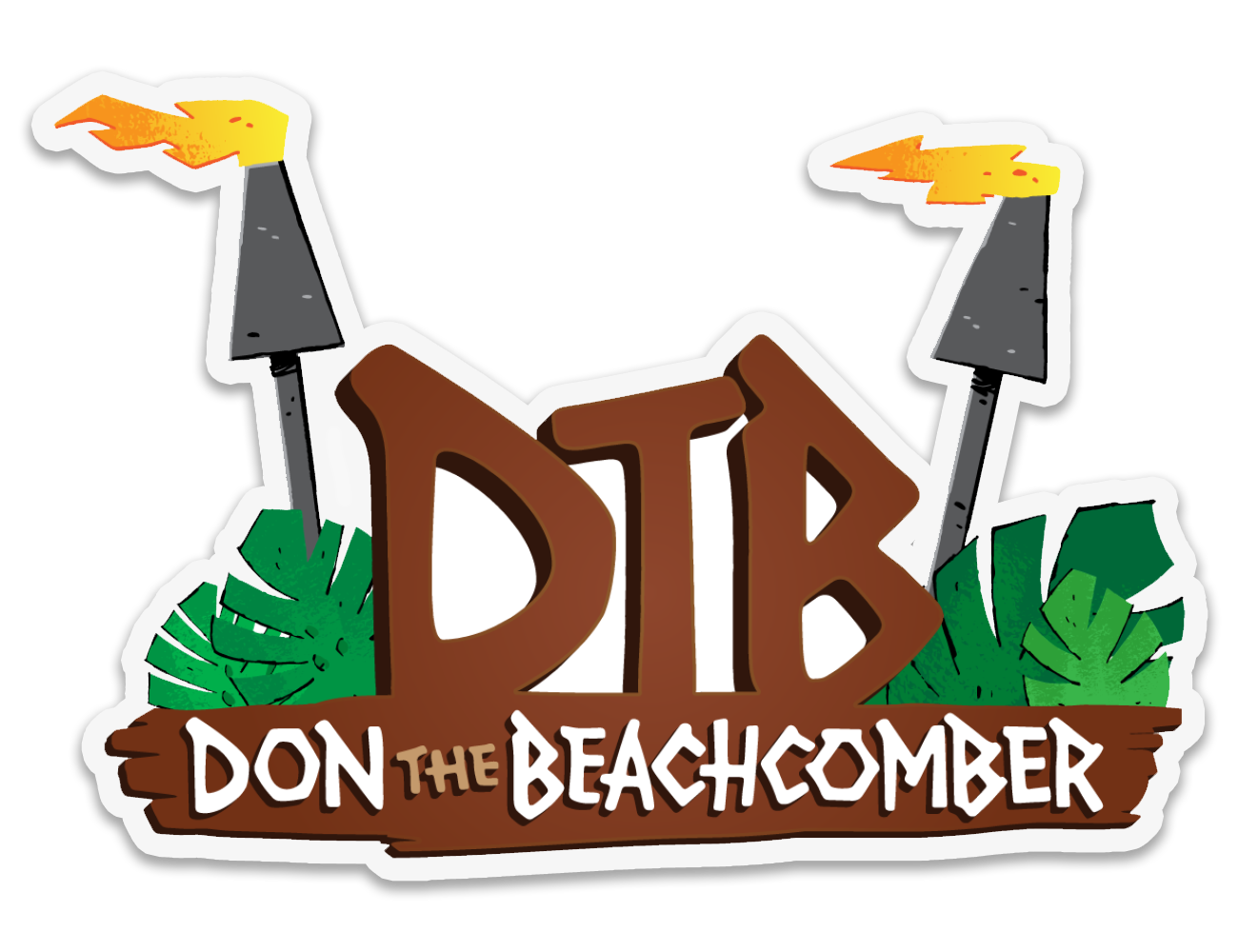 DTB Torches Vinyl Sticker Don the