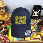 Cannibals Snapback Cap In Navy