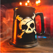 Morgan's Cove House Tankard Tiki Mug w/2 Skull Swizzles