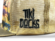 Tiki Docks Destination Trucker Snapback Cap