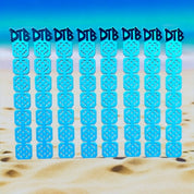 DTB Tiki Jade Tile Swizzle Stick MultiPacks