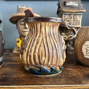 Don the Beachcomber Double Hurricane Tiki Mug w/Swizzle Stick