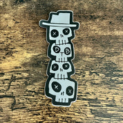 DTB Skull Stack Sticker
