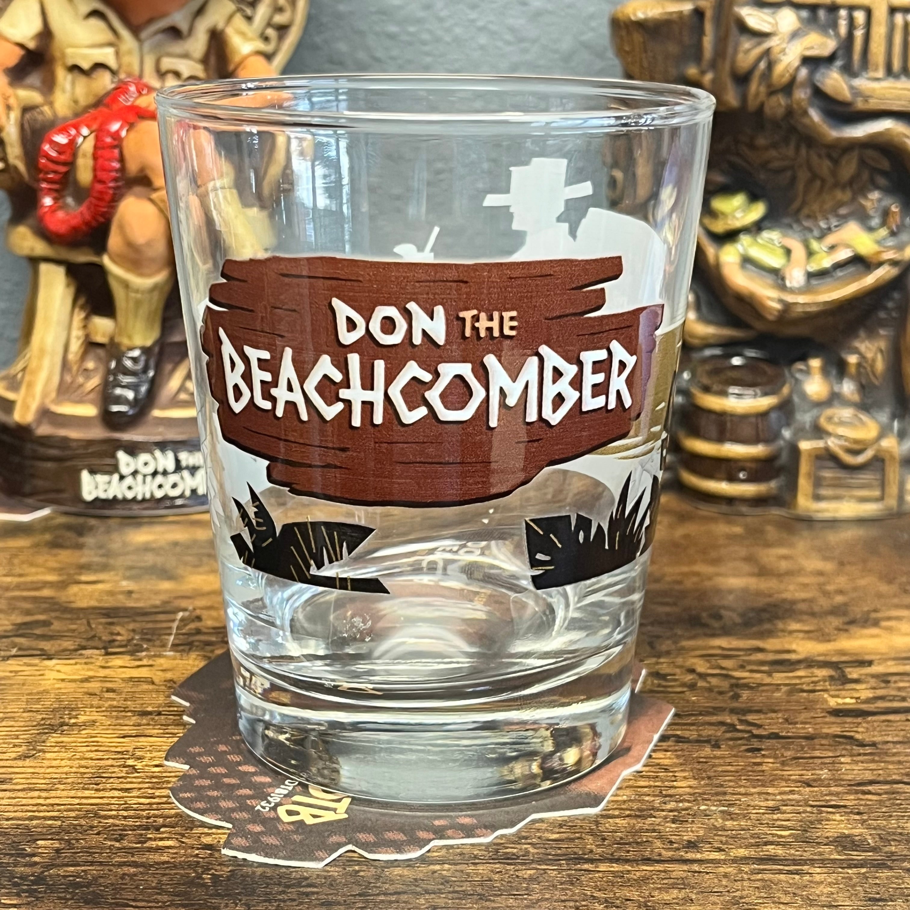 15oz Donn Beach Mai Tai Glass w/Swizzle Stick