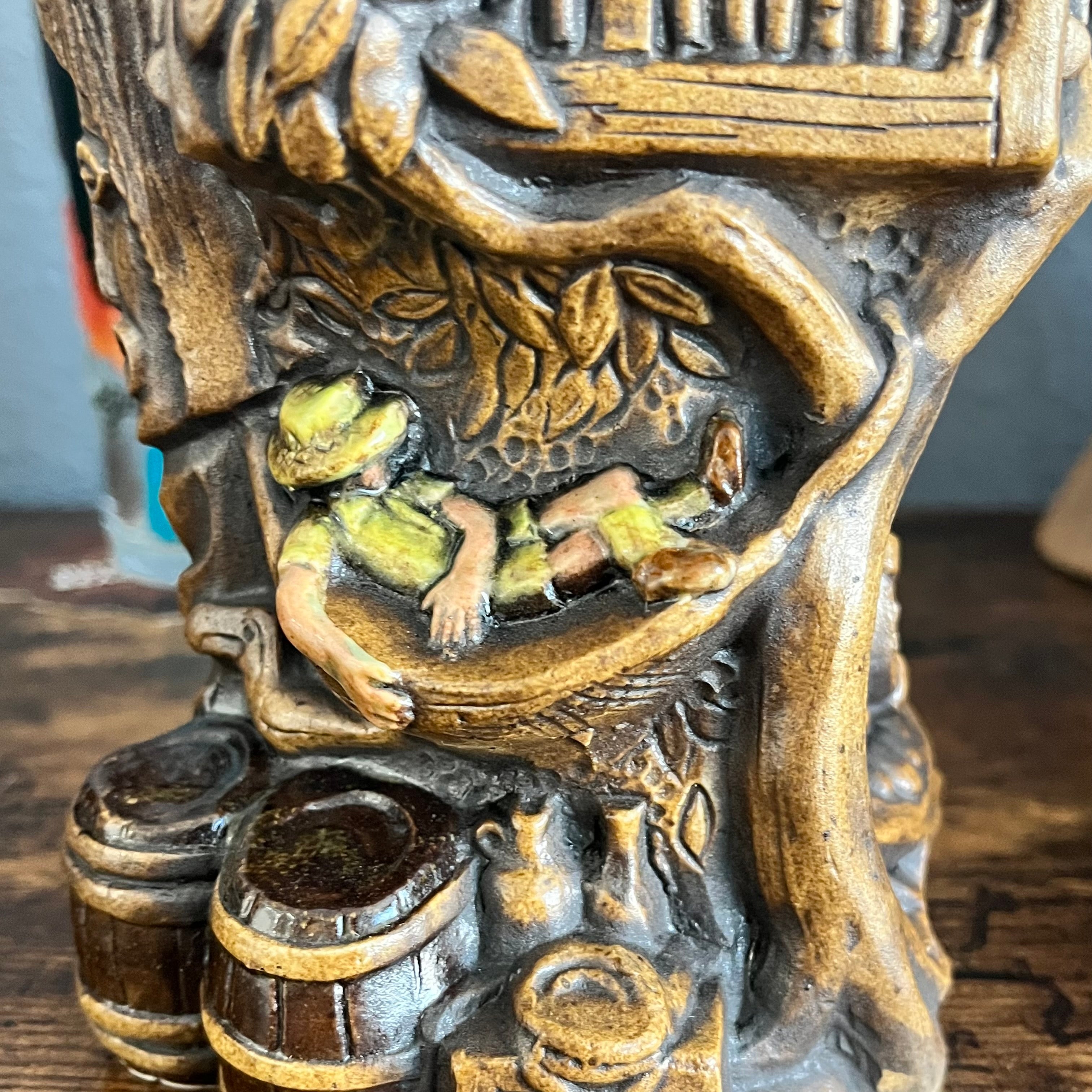 Donn's Treehouse Tiki Mug by Eekum Bookum w/Swizzle Stick
