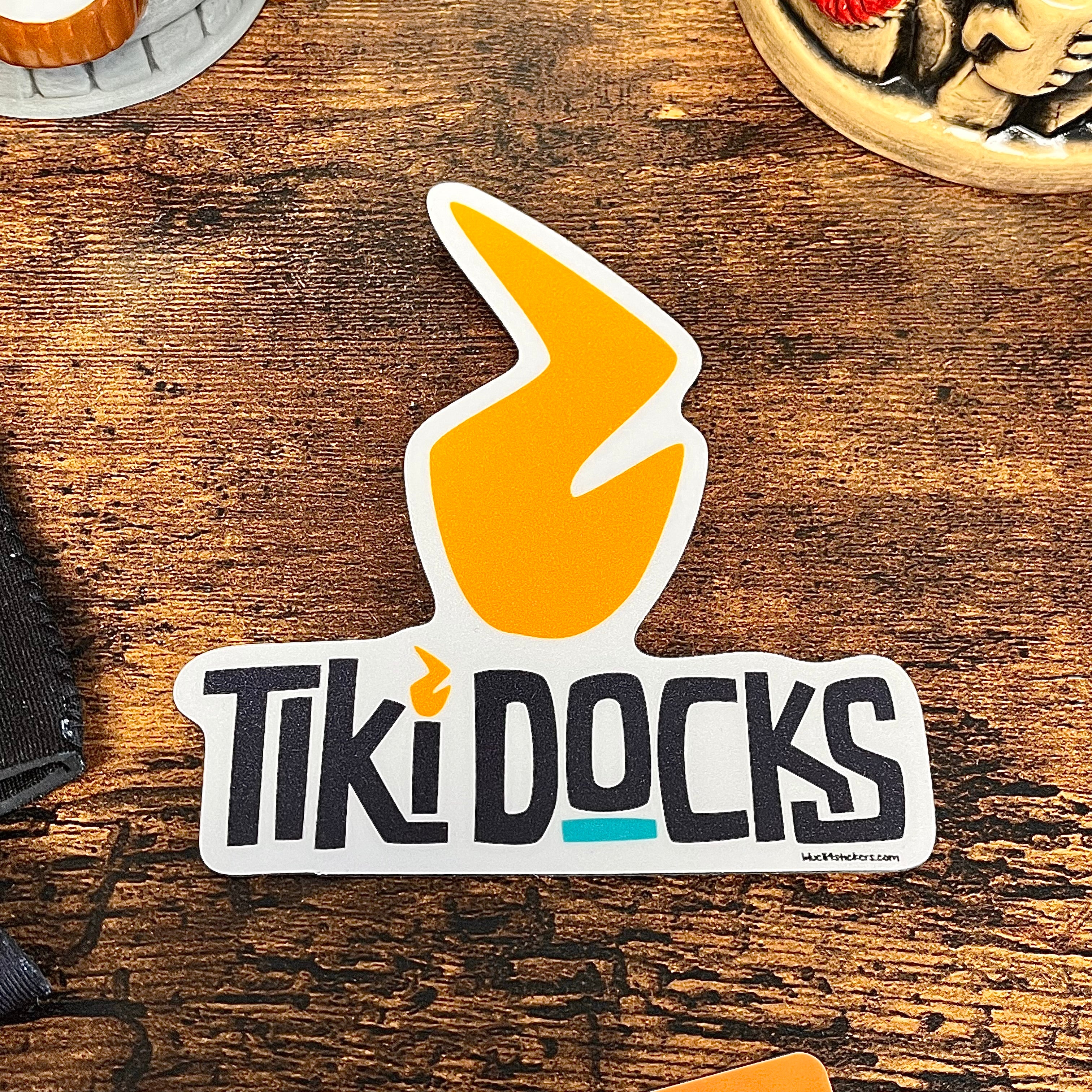 Tiki Docks Tiki Torch Magnet
