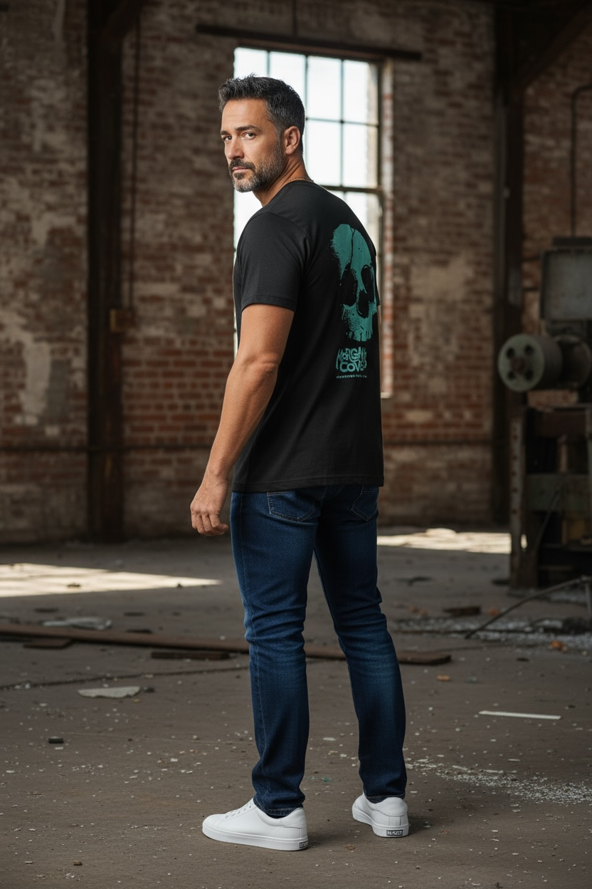 Morgan's Cove Gantt Reserve Collection Tee-Shirt In Black