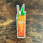 DTB Zombie Glass Vinyl Sticker