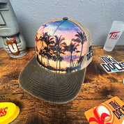Tiki Docks Destination Trucker Snapback Cap