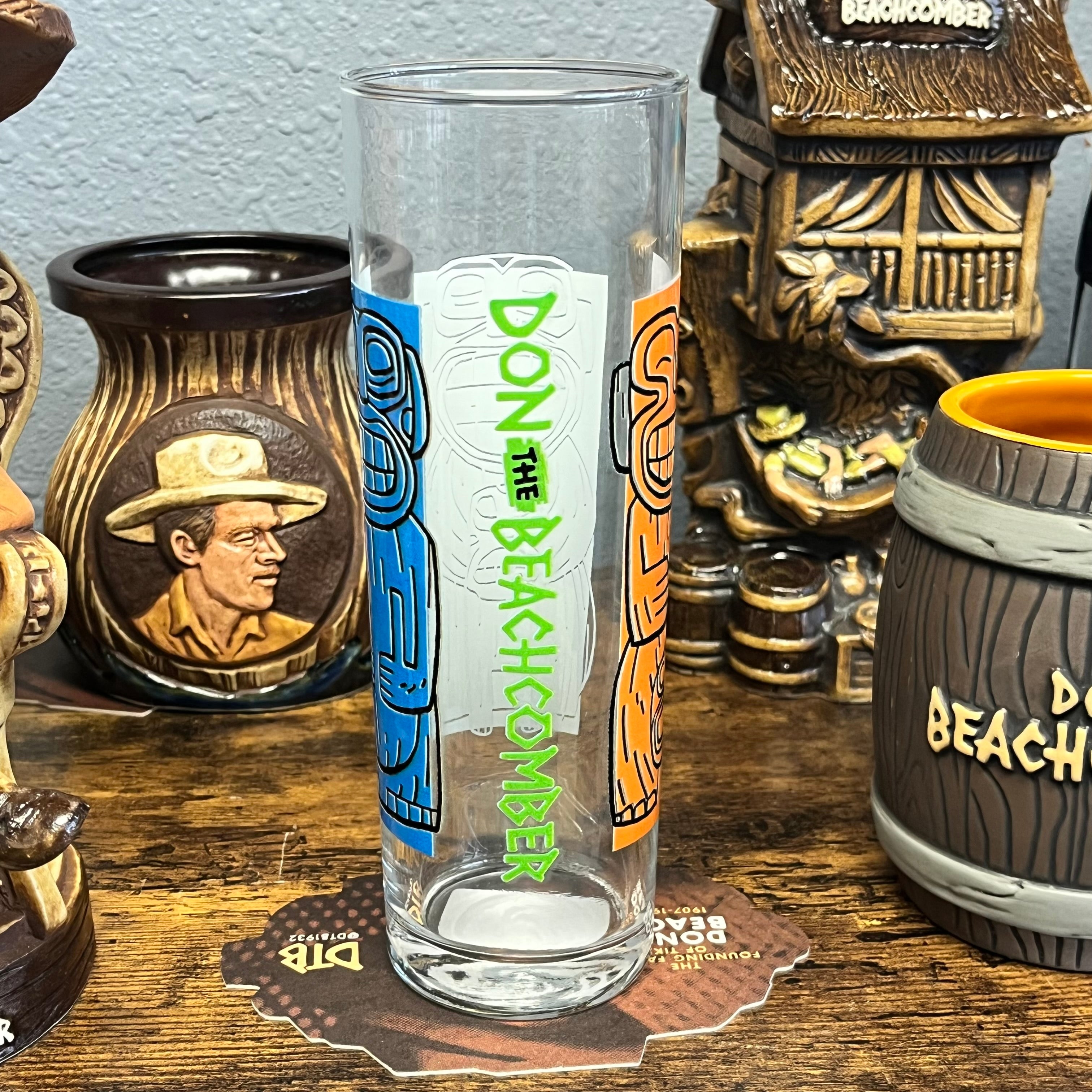 Here Come the Cannibals Zombie Glass w/Swizzle Stick – Don the