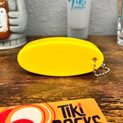 Tiki Docks Floating Keychain - Yellow
