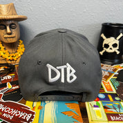 Don the Beachcomber Logo Snapback Cap In Grey