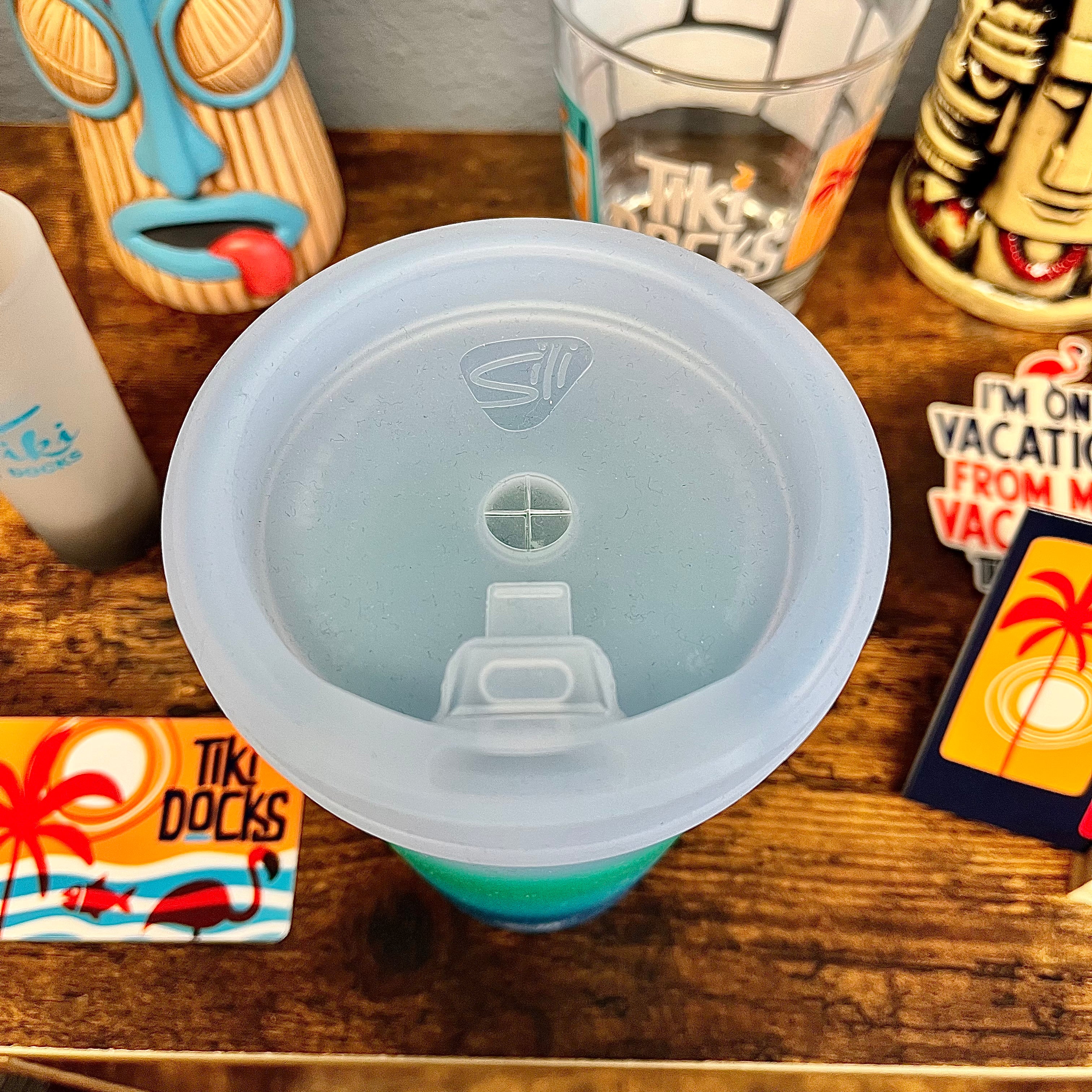 Silipint Silicone 16 oz Mountain Air Pint Glass w/Lid