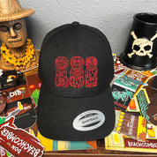 Cannibals Snapback Cap In Black