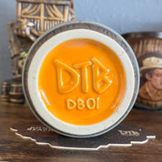 Rum Barrel Tiki Mug w/Swizzle Stick