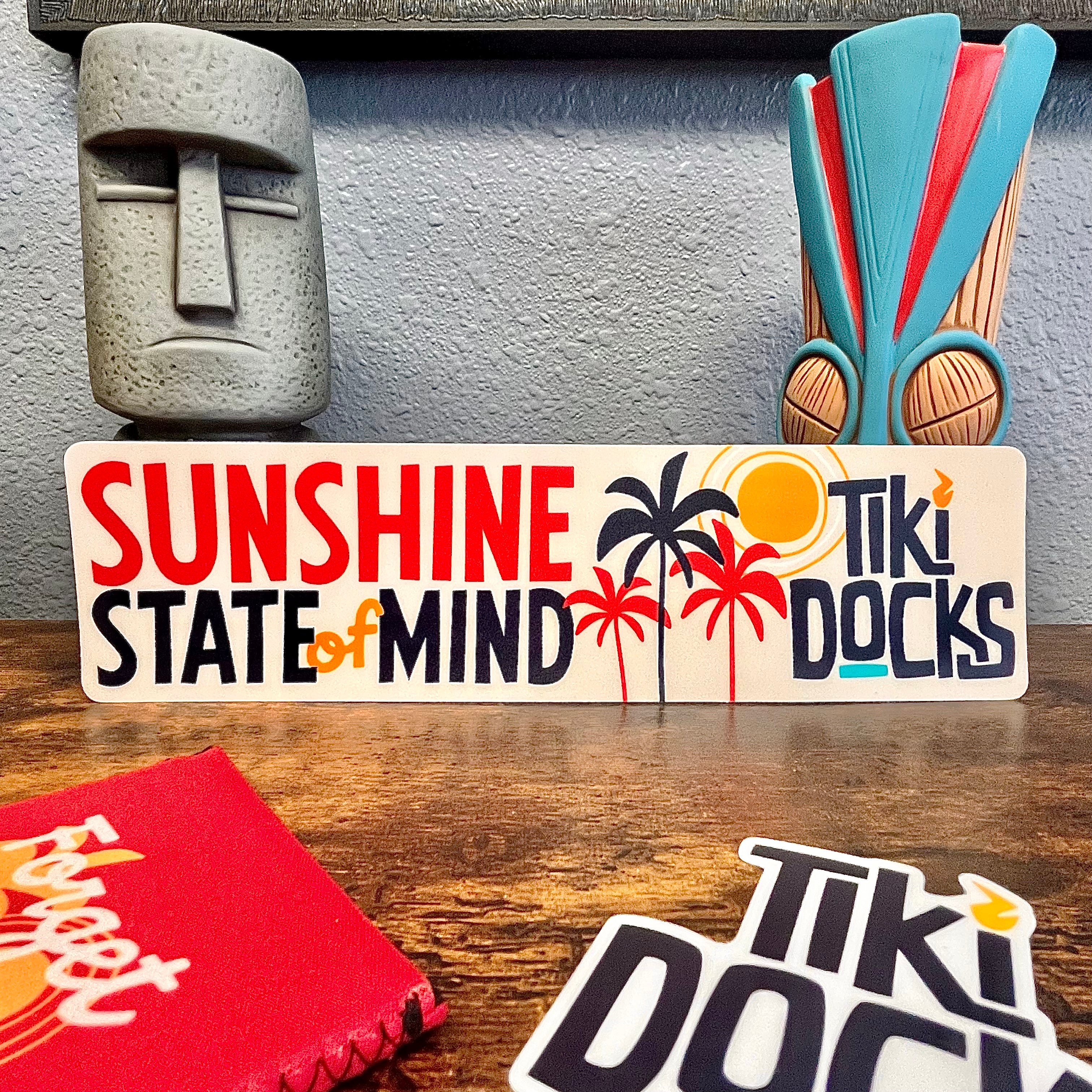 Sunshine State of Mind Bumper Sticker