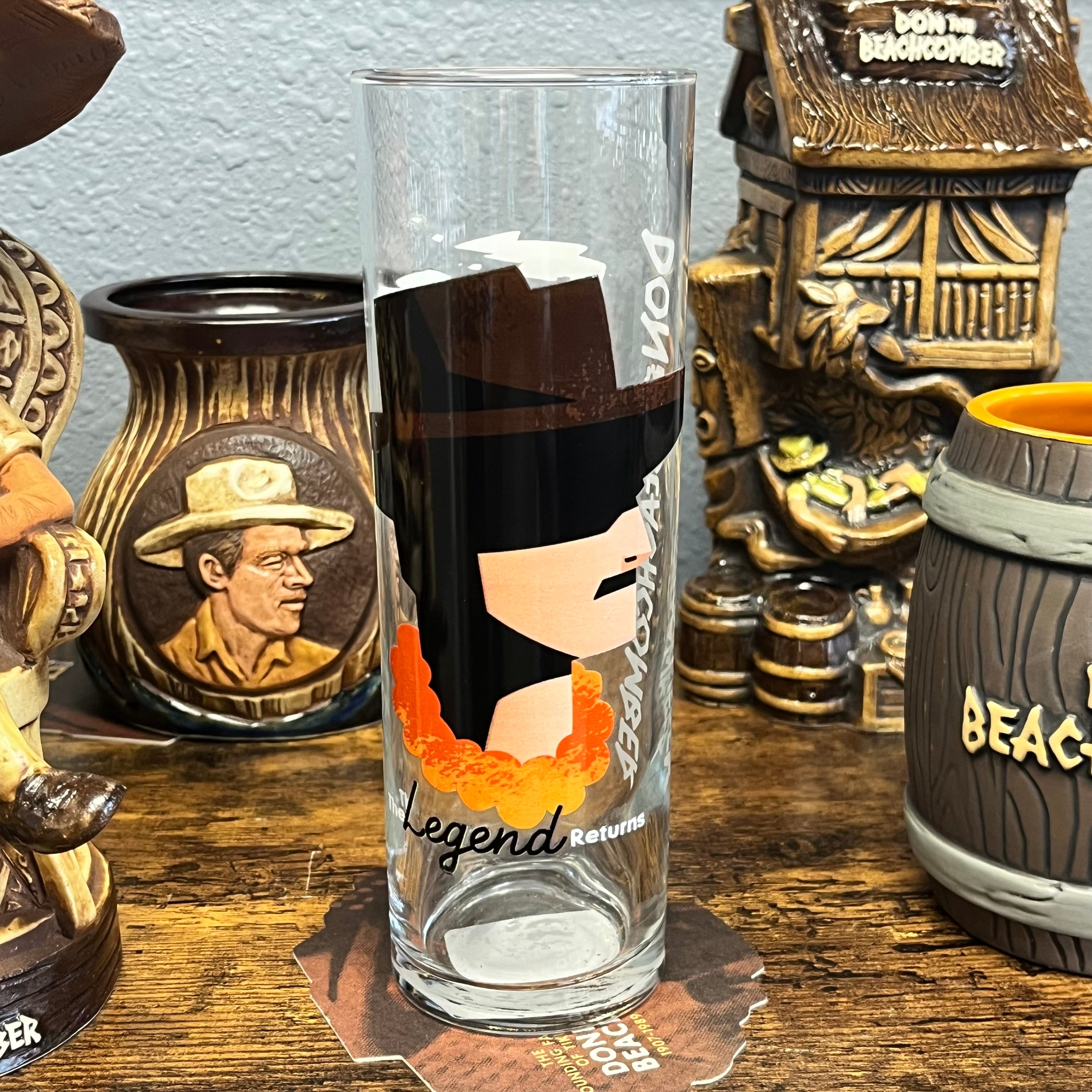 The Legend Returns Zombie Glass w/Swizzle Stick – Don the Beachcomber
