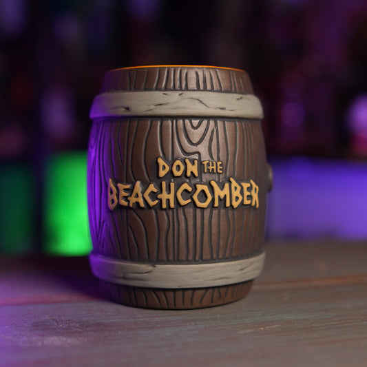 Rum Barrel Tiki Mug