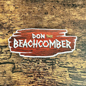 Don the Beachcomber Logo Vinyl Sticker