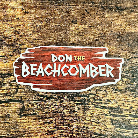 Don the Beachcomber Logo Vinyl Sticker