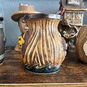 Don the Beachcomber Double Hurricane Tiki Mug w/Swizzle Stick