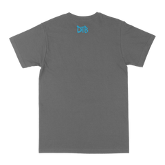 Here Come the Cannibals Asphalt Grey Tee