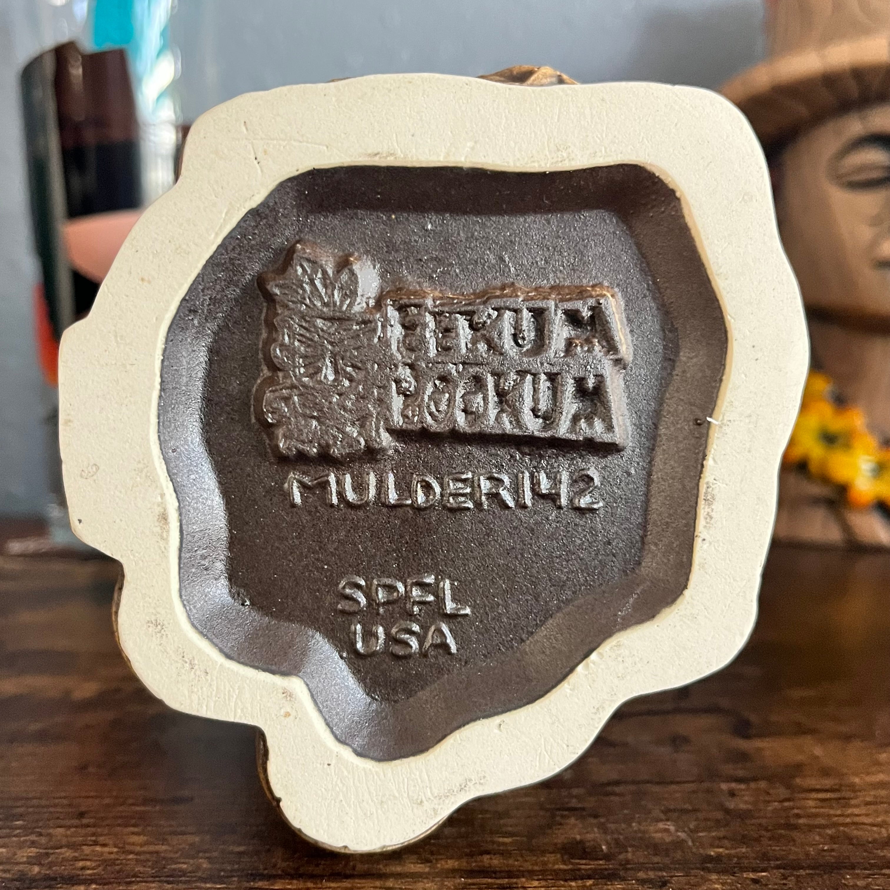 Donn's Treehouse Tiki Mug by Eekum Bookum w/Swizzle Stick