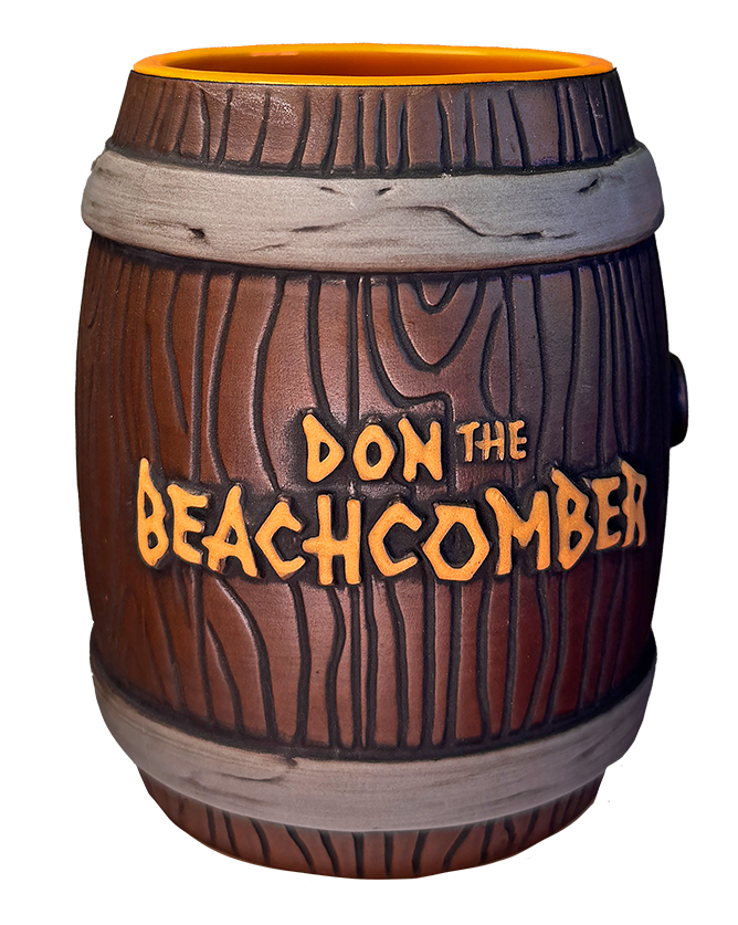 Rum Barrel tiki mug