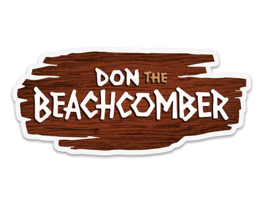 Don the Beachcomber Logo Vinyl Sticker