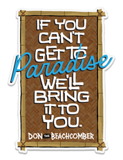 Don the Beachcomber - Mix & Match - Pick 2! 1 Postcard, 1 Magnet