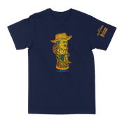 Eekum Bookum's The Legend Returns Mug Navy Blue Tee