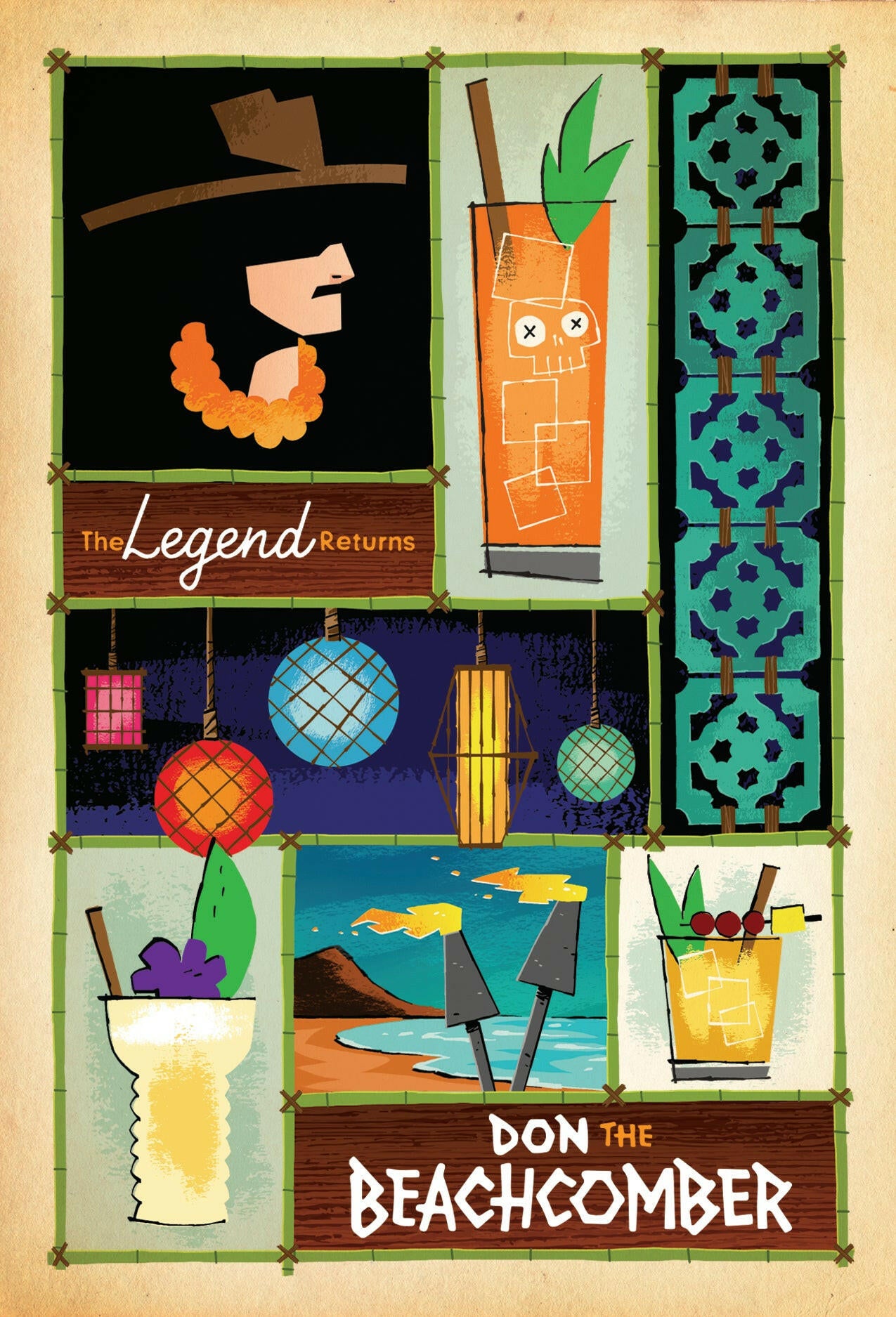The Legend Returns Postcard