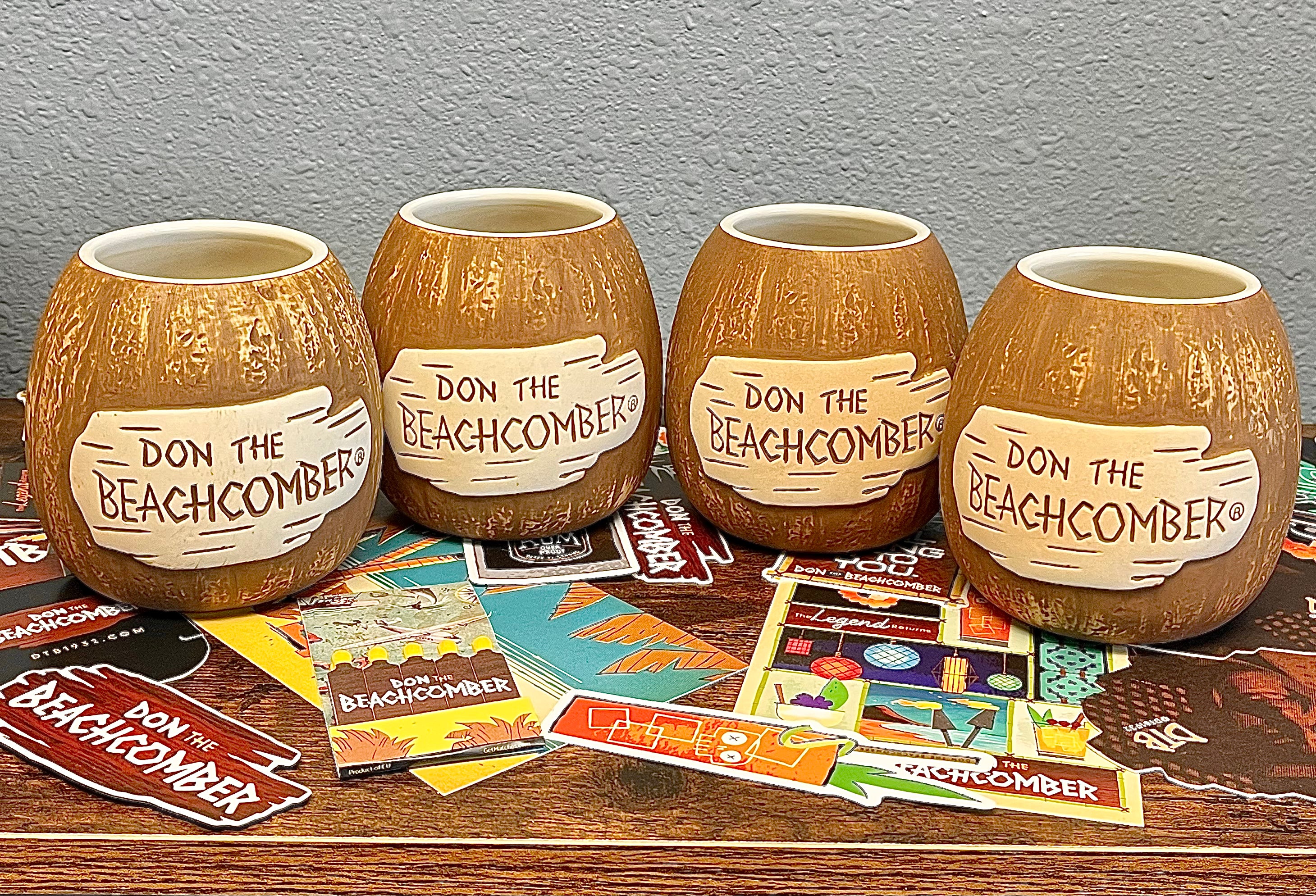 Coconut Tiki Mug Multipack