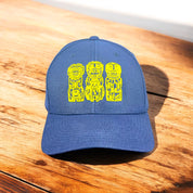 Cannibals Snapback Cap In Navy