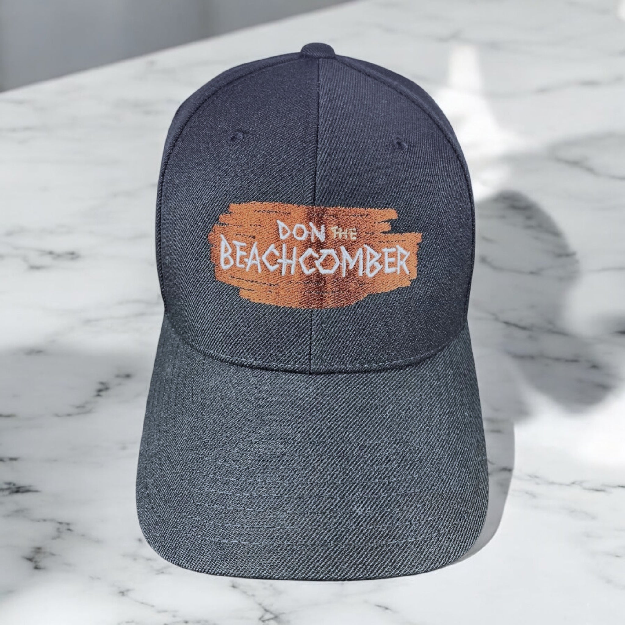 Don the Beachcomber Logo Snapback Cap In Black
