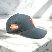 The Legend Returns Snapback Cap In Grey