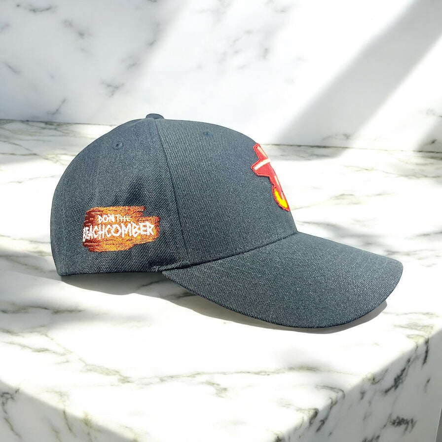 The Legend Returns Snapback Cap In Grey
