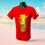 Eekum Bookum's The Legend Returns Mug Red Tee