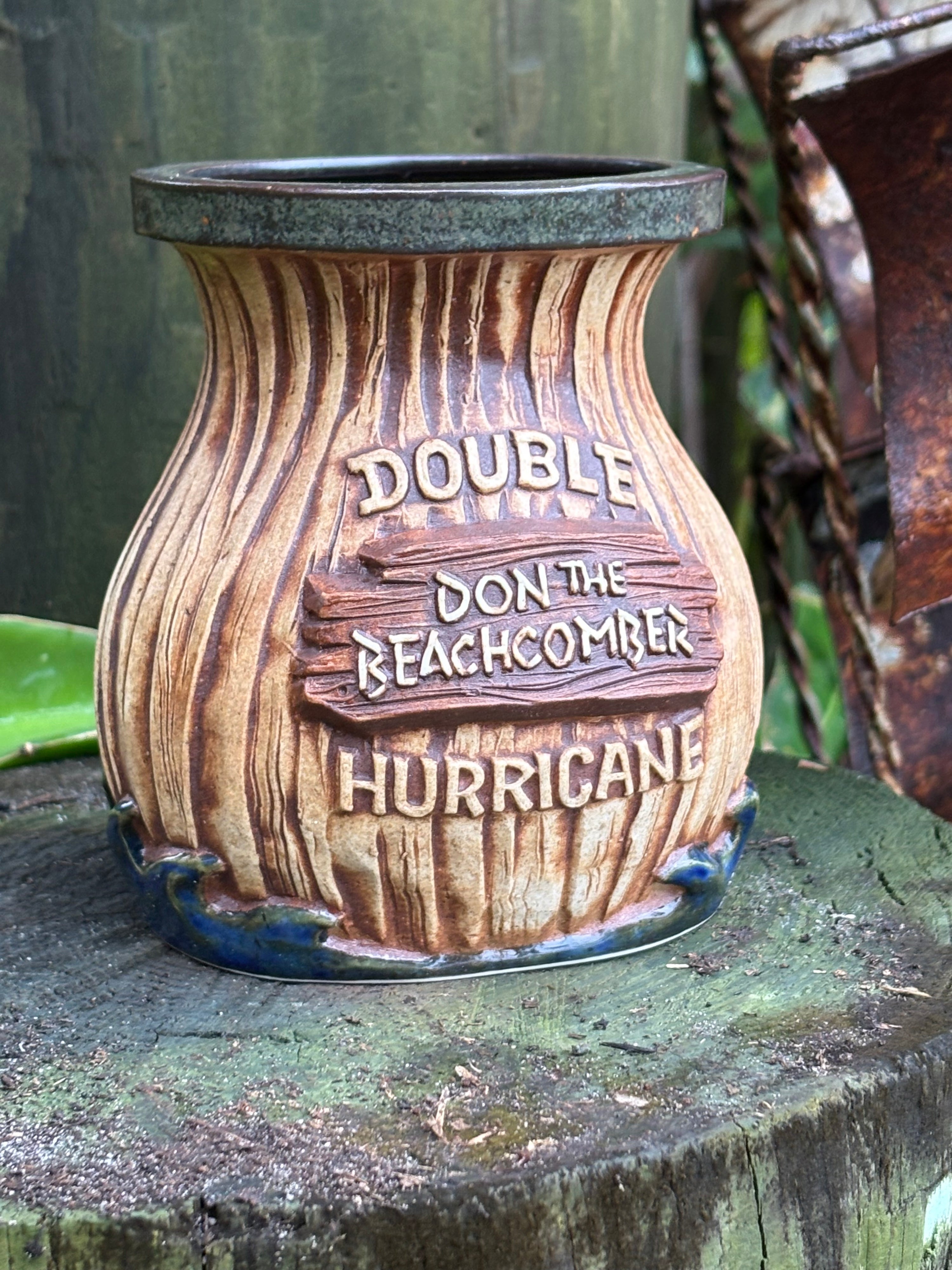 Don The Beachcomber Double Hurricane Tiki Mug