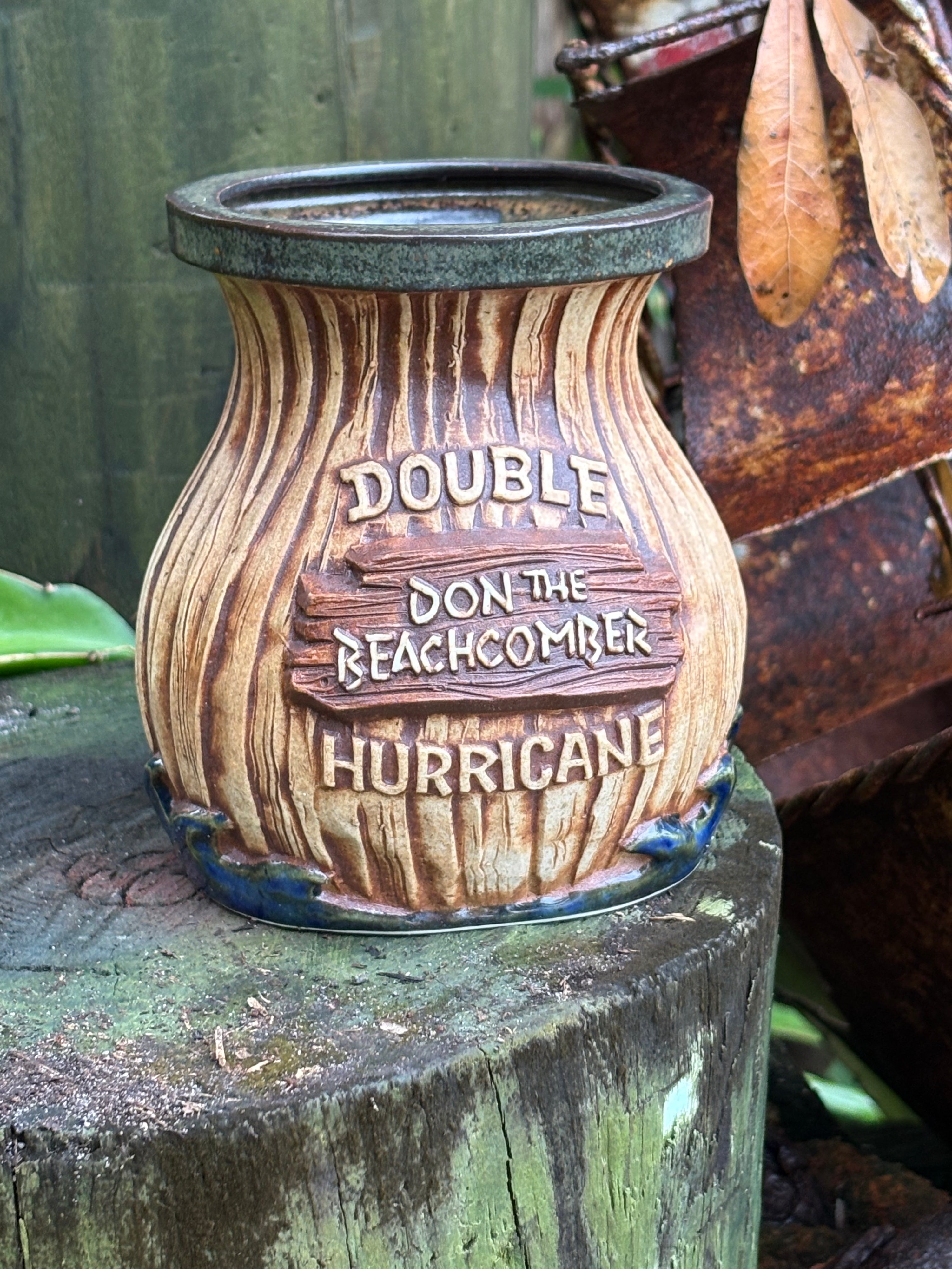 Don The Beachcomber Double Hurricane Tiki Mug