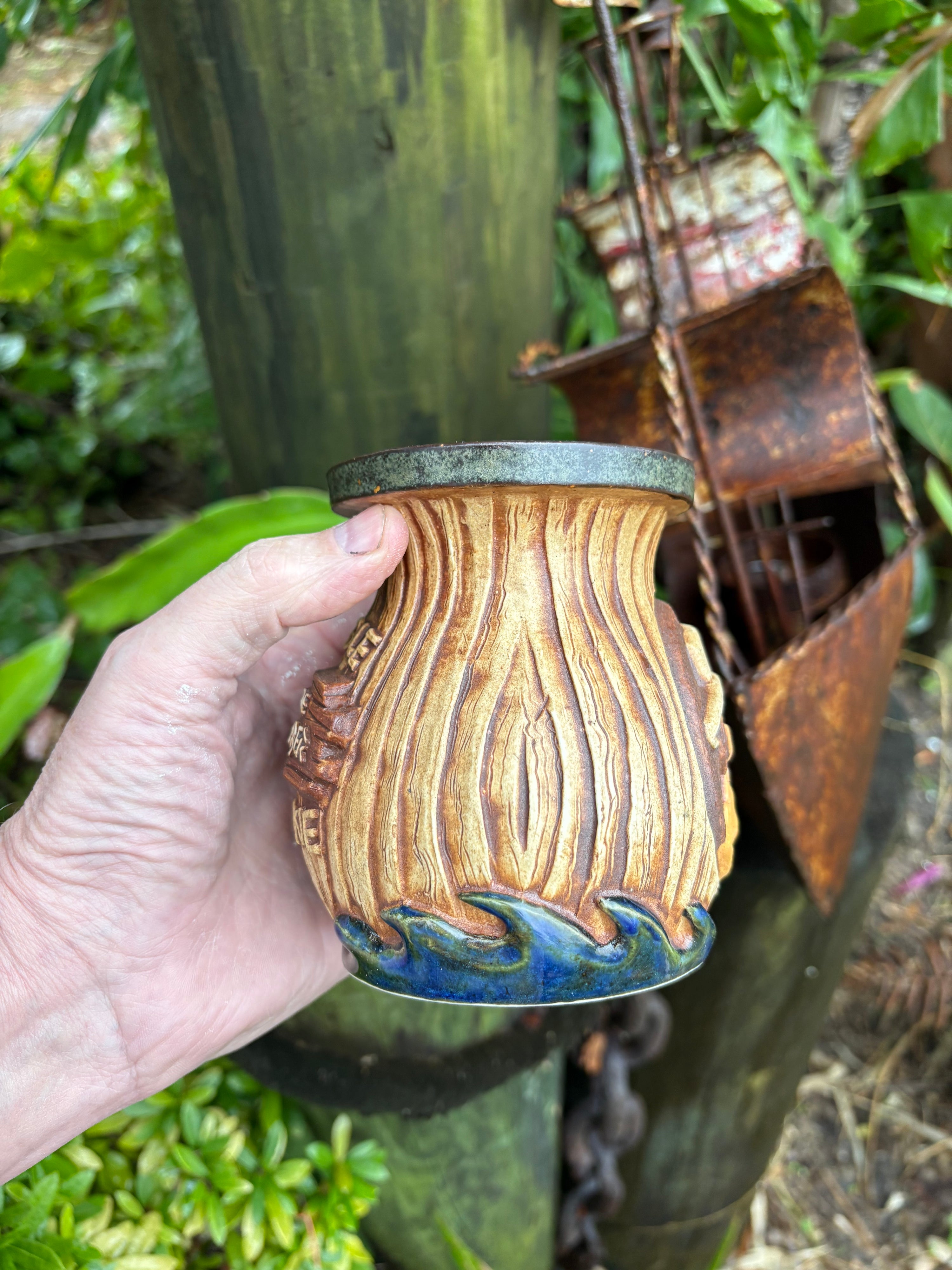 Don The Beachcomber Double Hurricane Tiki Mug