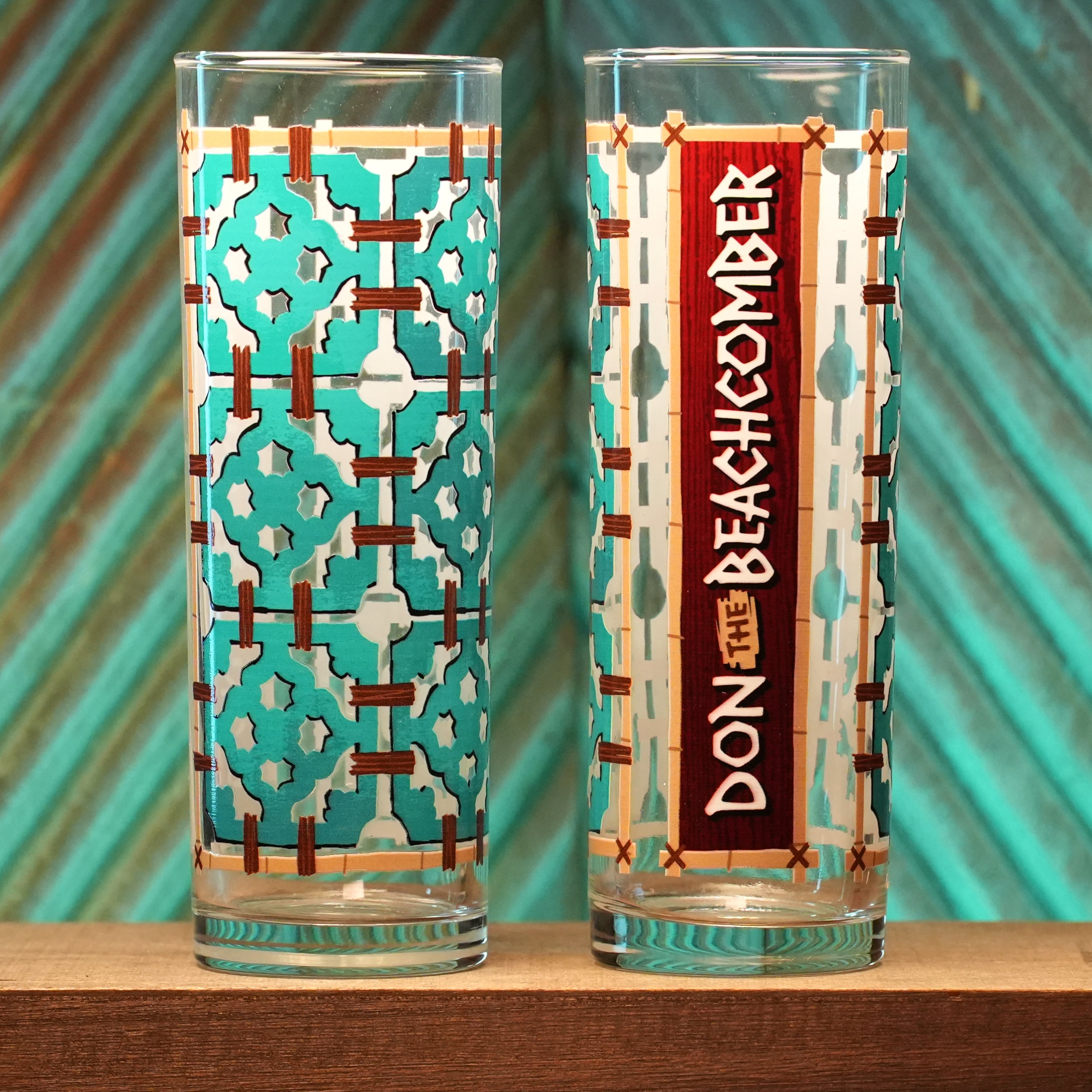 Jade TIle Zombie Glasses (Set of 2)