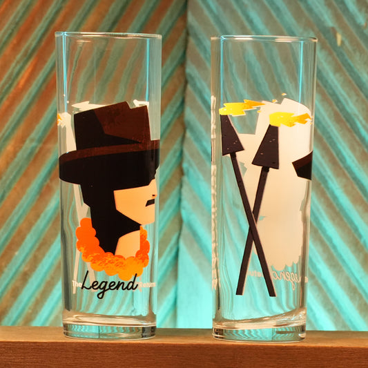 The Legend Returns Zombie Glasses (Set of 2)